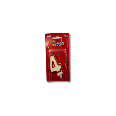 LB2 Candele rosse classic N. 4  1x12
