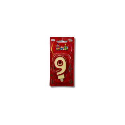 LB2 Candele rosse classic N. 9  1x12