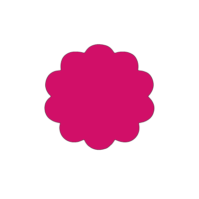 Z LB2 Sott. TNT 35cm. Fucsia 1x24(10)